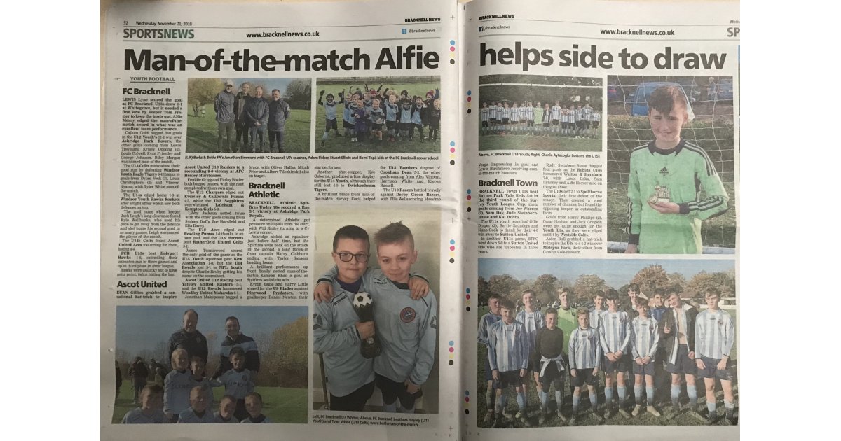 FCBracknell's tweet photo. FC Bracknell round up in this weeks Bracknell News https://t.co/PaEqmTWFtj https://t.co/dutaVBXvL2