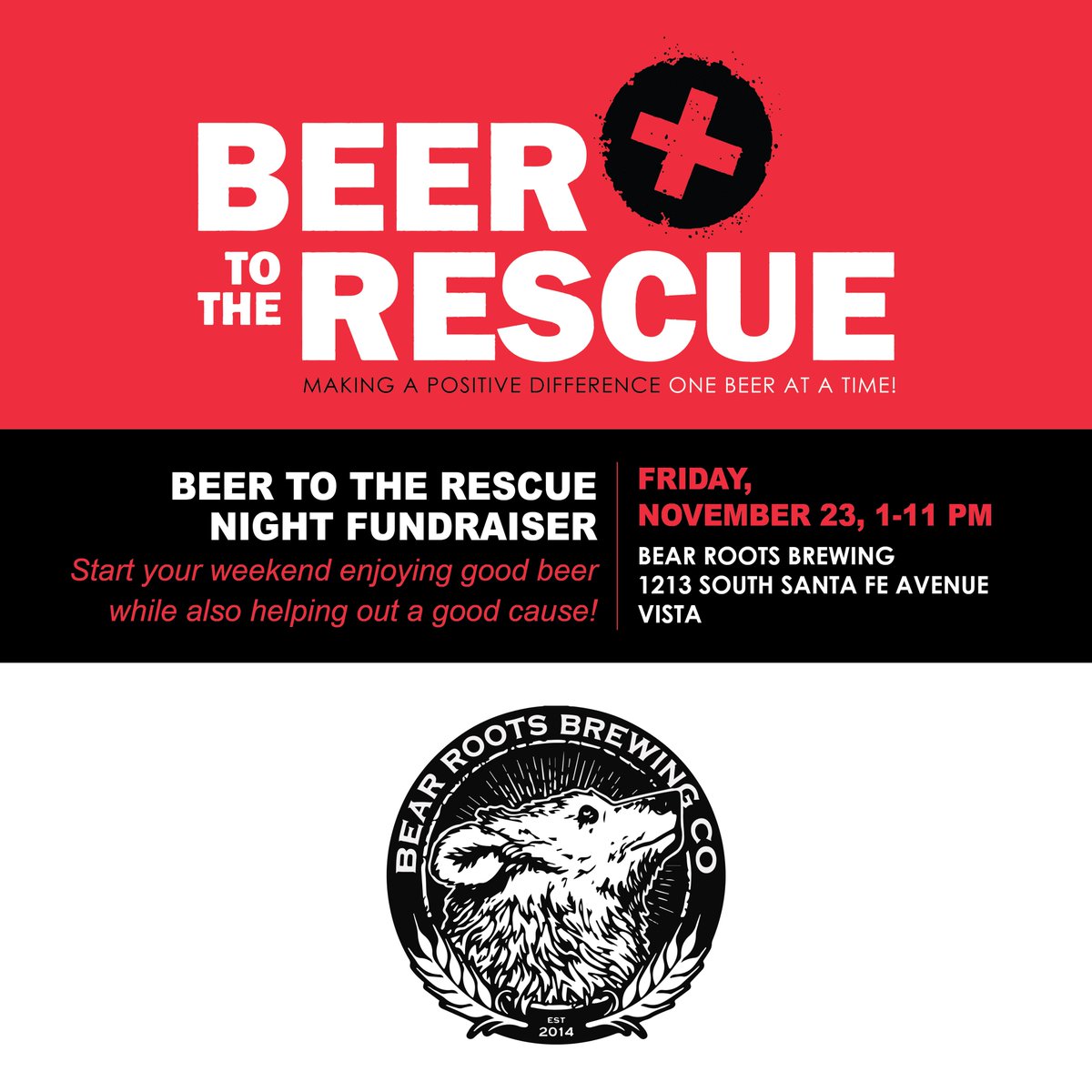Feeling too logy after yesterday's banquet to think properly? We got you. Just go to <a href="/BearRootsBrew/">Bear Roots Brewing</a> today to support <a href="/LupusSoCal/">LupusSoCal</a> from 1-11. We can even make suggestions on what to order until you snap out of it.