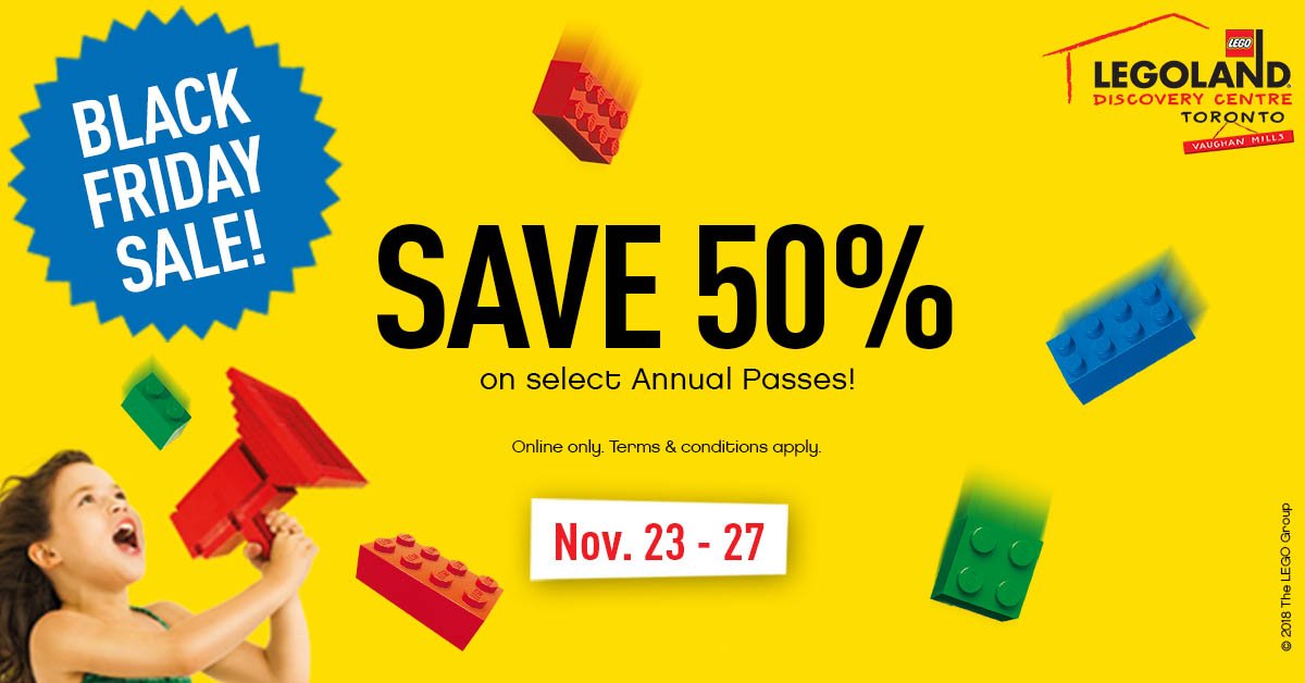 legoland black friday 2018