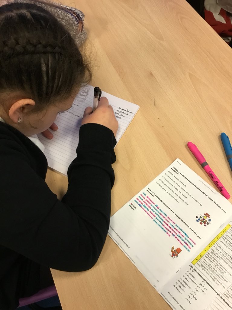 RCCS_MrsRH's tweet photo. Year 7s tackled a tricky tangled translation today in class 👏 #MakingTheDifference #RCCS #TangledTranslation https://t.co/DpEPH6SQtn