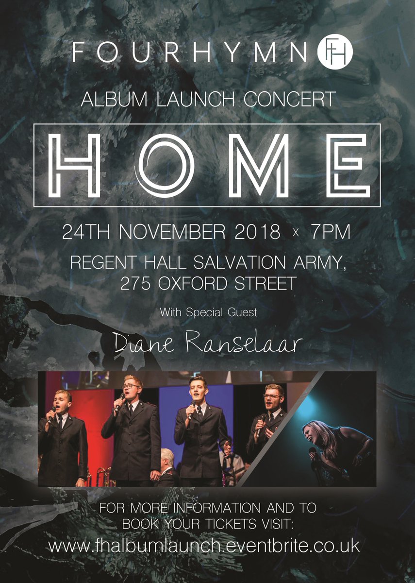 Join us this Saturday at 7pm for the much anticipated album launch by Fourhymn!