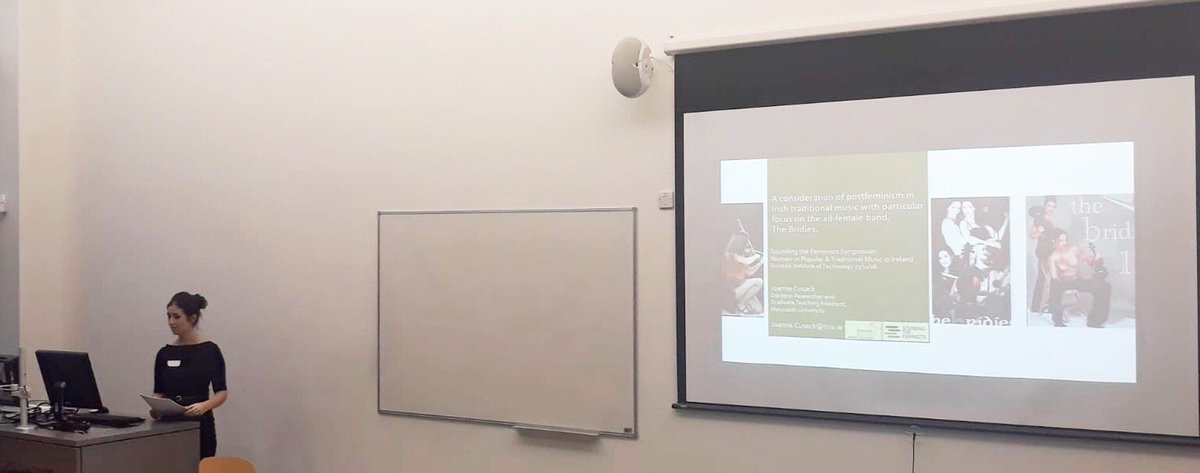 STFeminists's tweet photo. Up next is @JoanneCusack_  speaking about #TheBridies and postfeminism, comparing the group to other 1990s female groups like #SpiceGirls #GirlPower #STF18 #UcantBwhatUcantC https://t.co/taBioDHrto