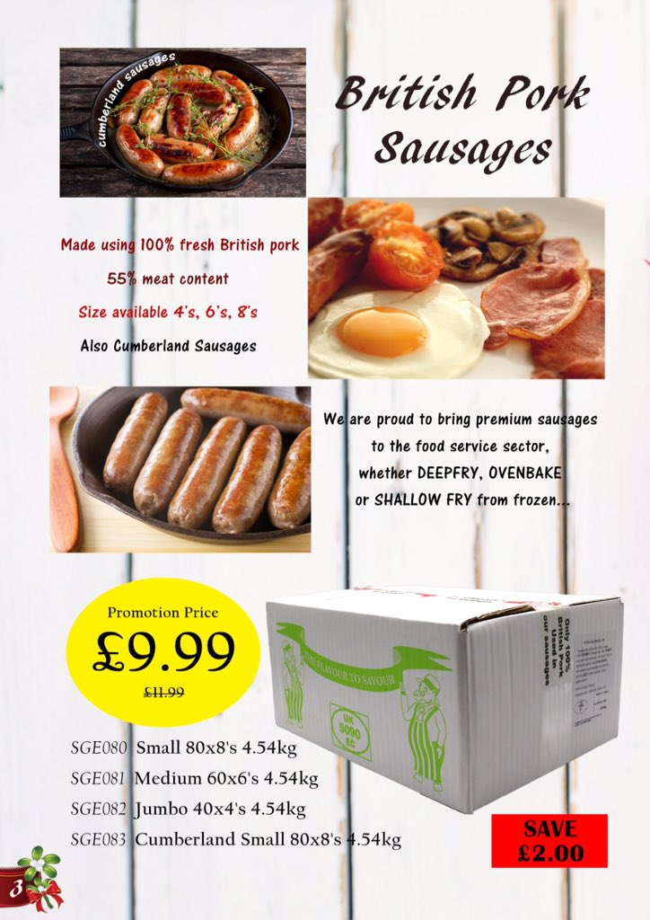 RedstarFoodserv's tweet photo. 2018 Redstar Xmas Offers https://t.co/WtWzoG6Kox