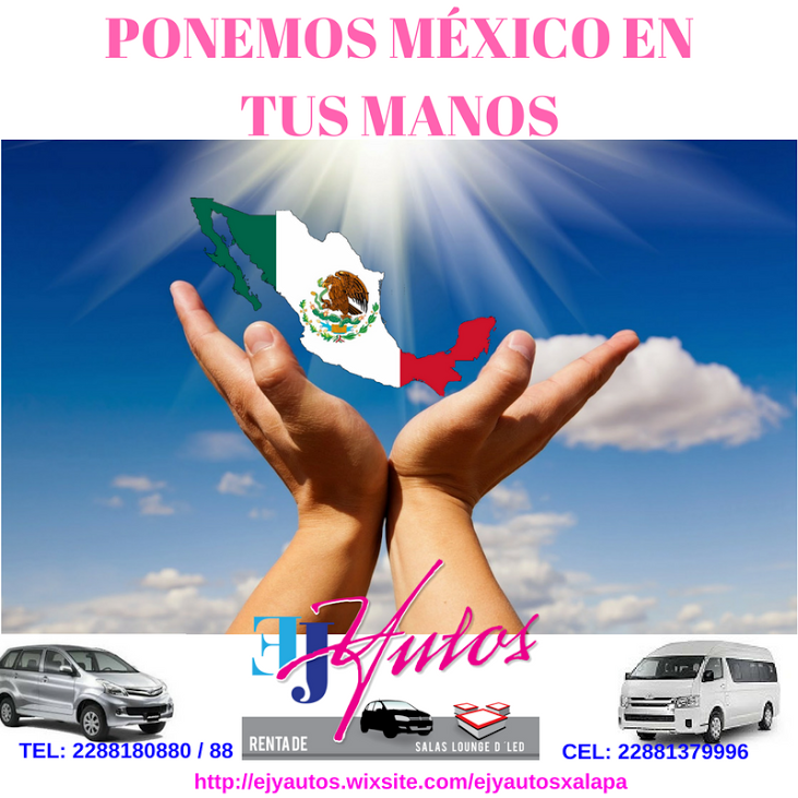 ejyautos's tweet photo. #BuenViernes que te parece salir de #paseo con tu #familia o #amig@s y contrata en @ejyautos alguno de sus #servicios #rentadeautos #rentadecamionetas #conchofer #sinchofer #xalapa #cdmx #veracruz #menorprecio #compáranosyverás https://t.co/IoRCsb7Fxm