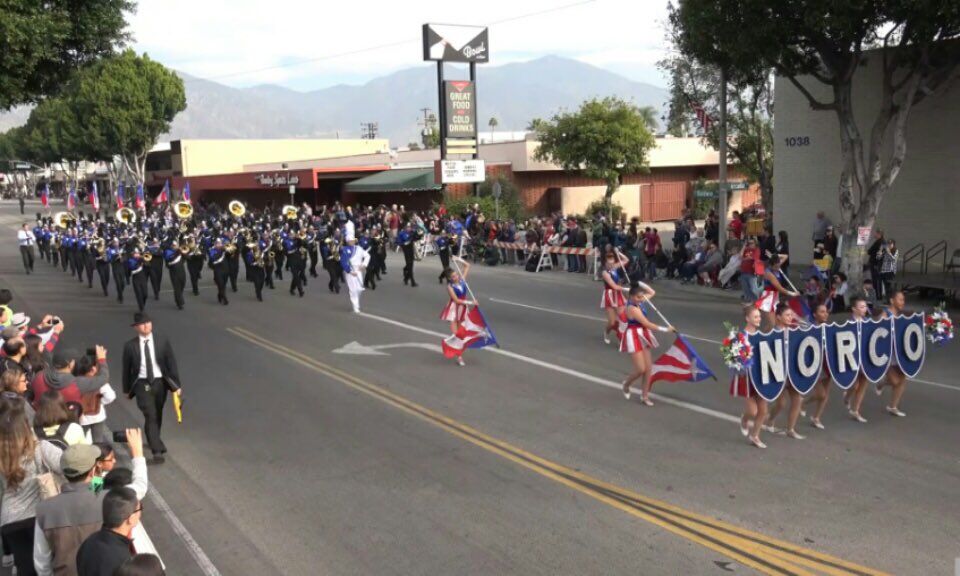 NorcoHighSchool's tweet photo. The band had a great season this year!!! Here are some photos... their last competition won first place in their division and another pic of the seniors doing their salute at their their last and final competition. 🎶 #norcoband #wearenorco https://t.co/YdcHSvLyGb