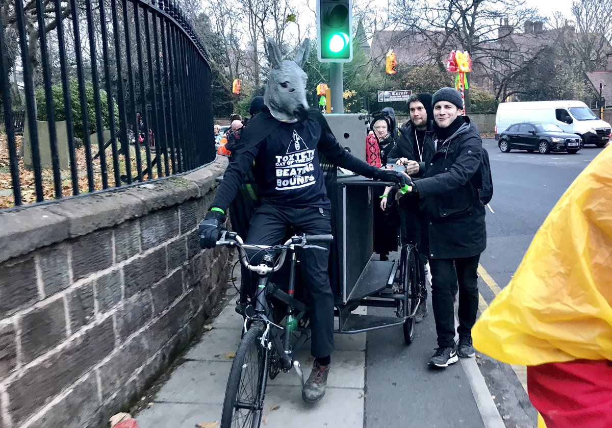 violetmaze's tweet photo. Toxteth Day Of The Dead procession by the Ancient Chapel of Toxteth #mumufication #tdotd #PeoplesPyramid https://t.co/VYoOL4VT6A