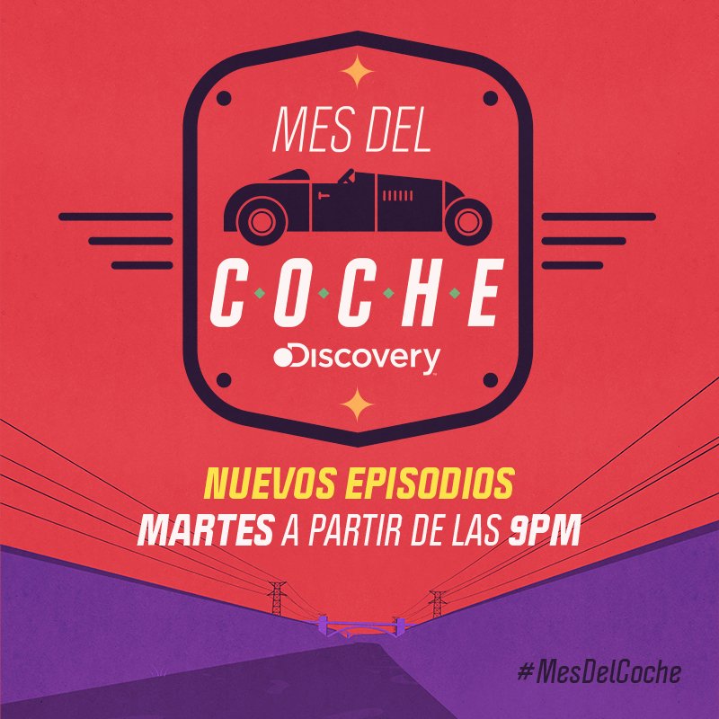 isabelpv's tweet photo. No se lo pierdan! Este #MesdelCoche disfruta la adrenalina, el diseño, y la potencia con los estrenos que Discovery trae para ti, todos los martes a partir de las 9 pm https://t.co/4W0Fj2hKWx