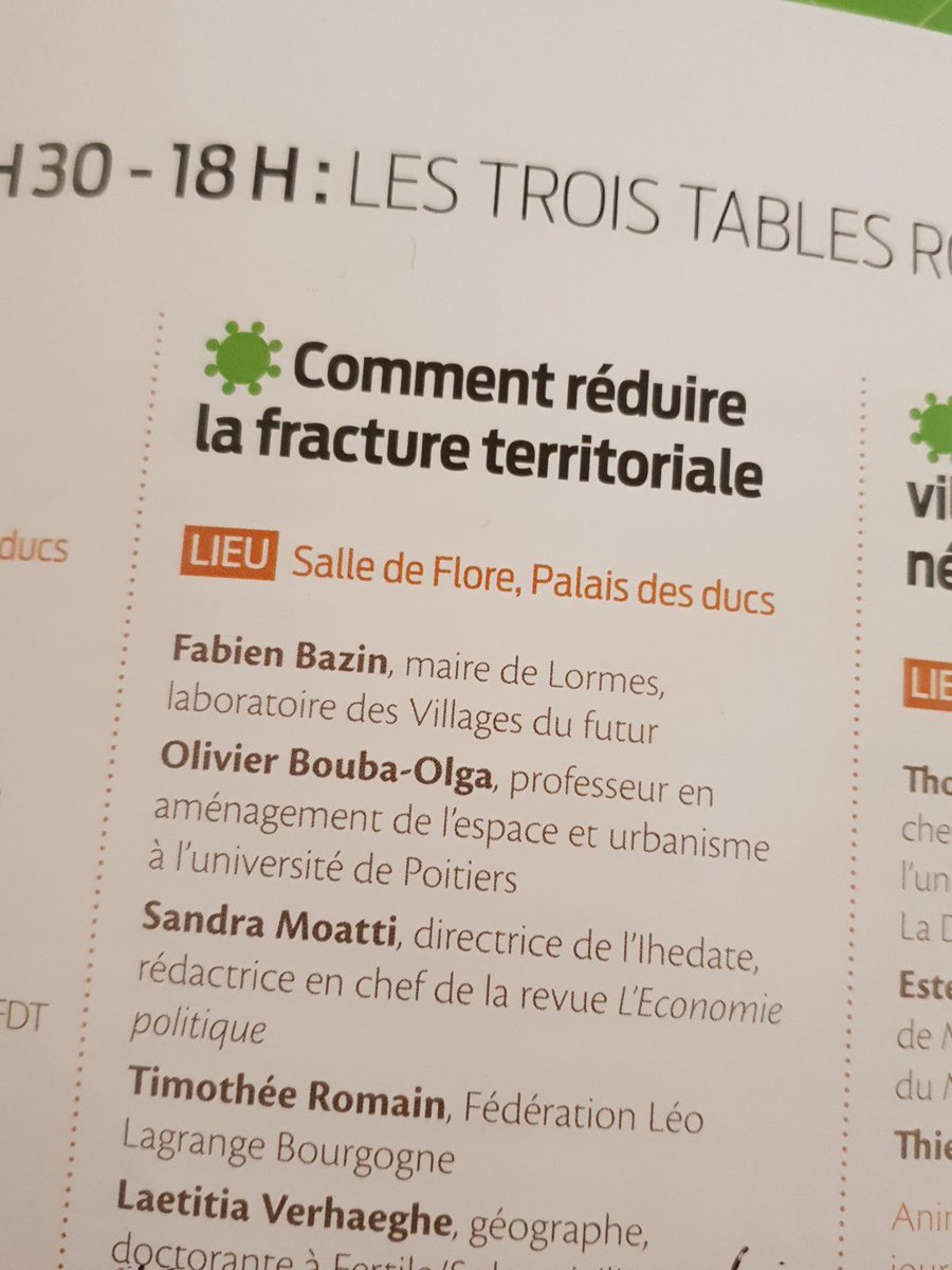 HELLEGOUARCH_C's tweet photo. 2nd round des tables rondes des journées #EcoAutrement https://t.co/WFinhiy1l8