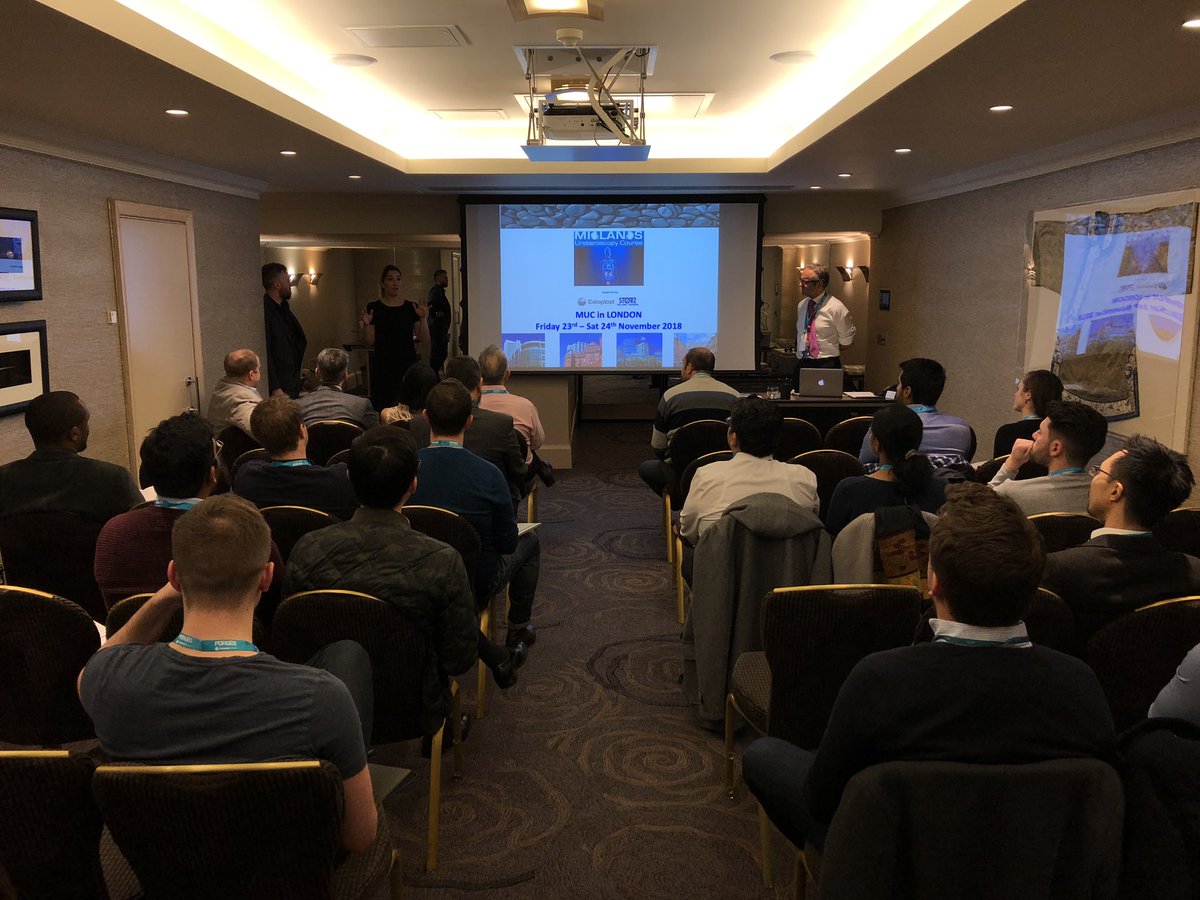 MattBultitude's tweet photo. Enjoyable teaching on the #muc18 ureteroscopy course in London today. https://t.co/nYK0ULrnEf