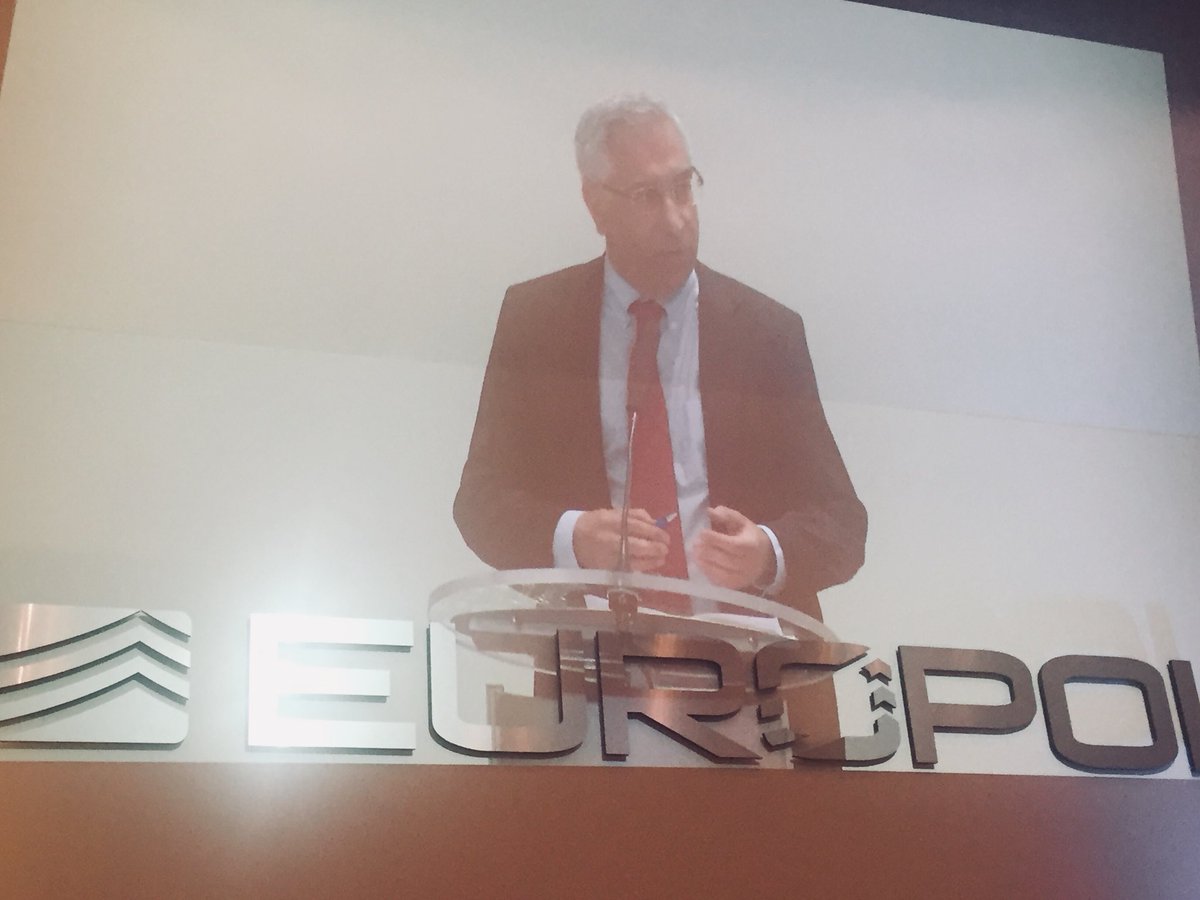 JanEllermann's tweet photo. UN Special Rapporteur on Privacy, Joe Cannataci, comments on intervention by Dutch Intelligence Agency representative from #AIVD: We appreciate your availability to publicly contribute to this important debate. We are making #history here! @Europol #kill0sum Freedom AND Security https://t.co/9Ts2Q2HEb0