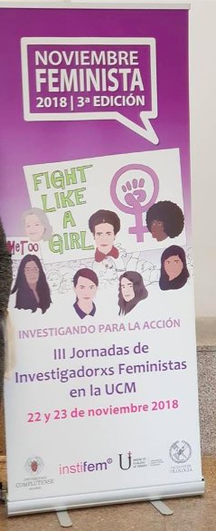 Cris_Vasilescu's tweet photo. Feliz x haber participado en este III #NoviembreFeminista2018 en la @unicomplutense @FilologiaUCM aportando mi granito de arena y compartiendo esta experiencia tan enriquecedora con todxs ellxs. He aprendido mucho y he conocido a personas maravillosas! Seguiremos luchando ♀️ https://t.co/APeAGhKnjL