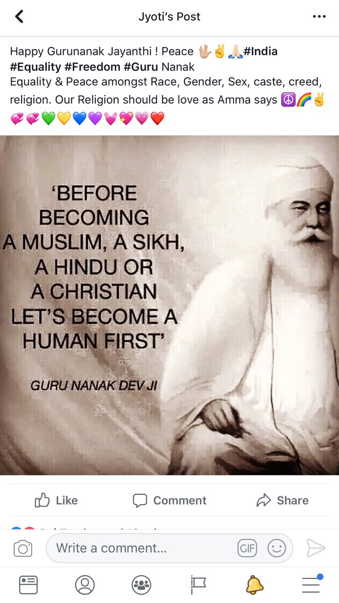 princesspudu's tweet photo. Humanity #happygurupurab #happygurunanakjayanti #punjabian #unityindiversity #nodiscriminationhere #humanityfirst #equalityforall #race #color #gender #sex #๐ #class #animals #lovehasnolabels #loveislovenomatterwhat #gratitude #lifeisshort #liveandletlive #peaceoutworld #๐๐ป#xoxo https://t.co/b41fQg4r5I