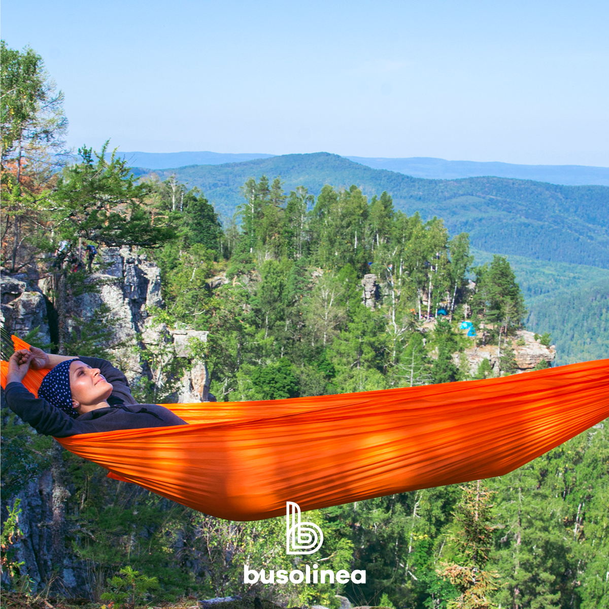 Busolinea's tweet photo. #FelizViernes ¿Qué tal un viajecito a #Guanajuato? El centro vacacional "El Salto" cuenta con varias hamacas para que duermas en las alturas. Viaja ahora a este estado por autobús en #Busolinea https://t.co/b1iA7oZg7z