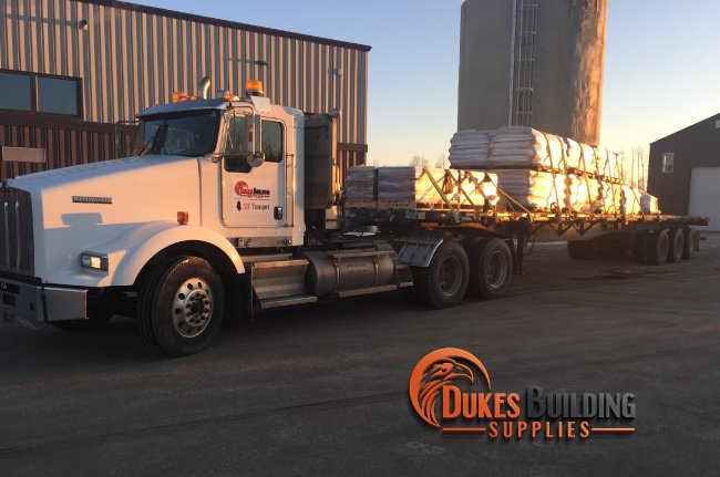 At Dukes Building Supplies we deliver what we sell to Fort McMurray and the surrounding area. Around the corner or GPS required, we will get your building materials to you quickly and for a reasonable fee. 
Visit us in-store or call at 587-624-0010 and request a quote today! #ymm