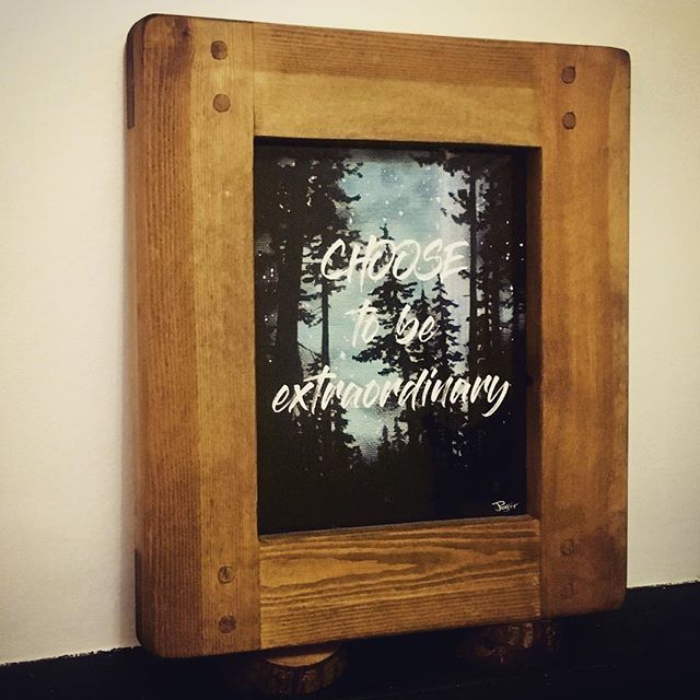 jess_purser's tweet photo. CHOOSE to be extraordinary. It’s up to you ❤️ Artwork by me (available as a downloadable digital print - link in bio). Handmade wooden frame by @marcwoodjoinery #dontwaitforit #bethebestyou #thisisyourlife #inspiration #yourchoice #wood #youareawesome #w… https://t.co/oY6yuAFxrJ https://t.co/zzxGdAMPv7