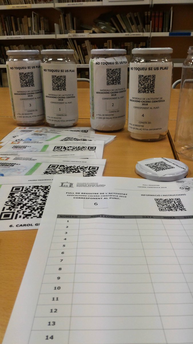 mmart746's tweet photo. S'han fet esperar però ja han arribat a #SantaEulàlia 
Per la #SCISE18 les properes setmanes ens visiten 14 científics i científiques de renom universal i han decidit proposar-vos una juguesca. Dimarts vinent més informació... #ISE1819 #ISÈulalia #SC18CAT #geocaching #georecerca https://t.co/5DFG1Nso6t