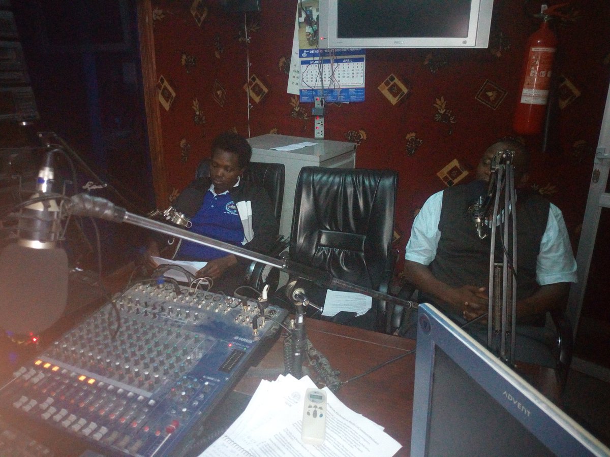 HunterFmRadio's tweet photo. #CommonMatters2 1:2, 
Greetings. It was a great honour tonight we hosted @PisonMugizi from MBUGA &amp; Ms. @CarolNamara from WACSOF for our third talk show on Land value, fair and adequate compensation. Everything went well.
@TracFM, @HunterFmRadio @Agnestbreeks big ups! https://t.co/VVLHZ7HX0b