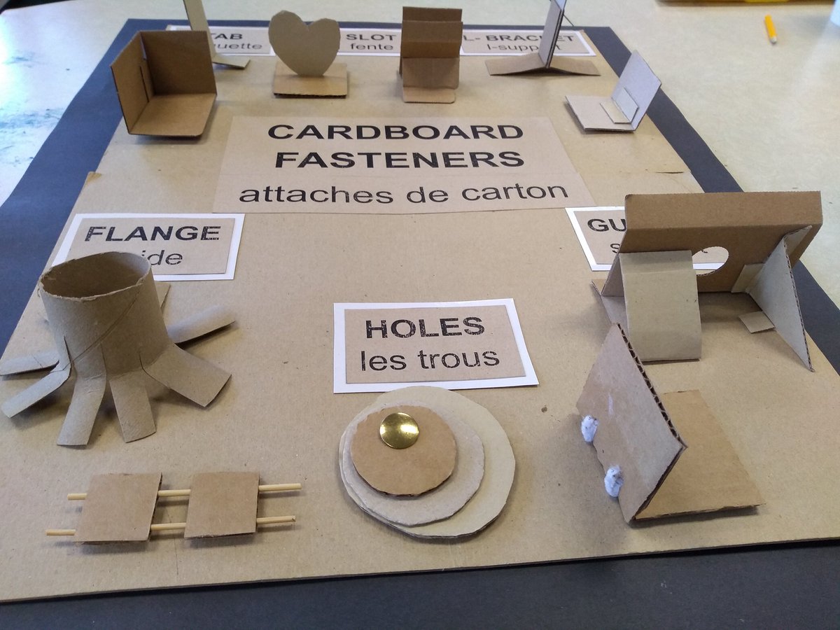 I find cardboard fascinating #cardboardchallenge @AllenbyPS_TDSB @EcoSchoolsTDSB @TDSB_STEM @TDSBLibrary @MrNgoTDSB @Tina_Surdivall @JillKelsall @StephDonovan2 @MlleChase @laclassedemmes @msichiyen @schooledbypayne @Rm211Allenby @lalannemiche11 @madamepryor @MrsGeekChic