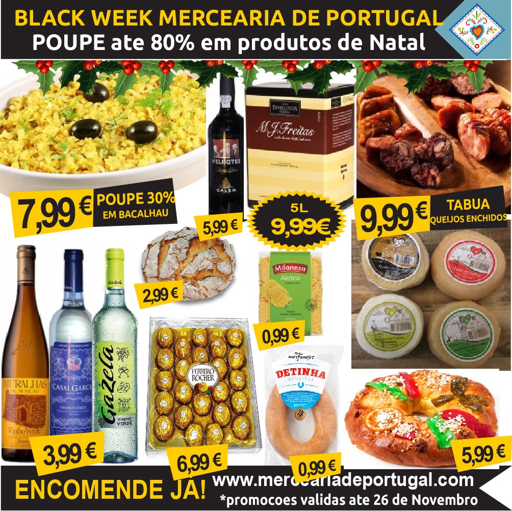 MerceariaPortug's tweet image. BLACK FRIDAY - POUPE em centenas de produtos!!! - eepurl.com/dONpJX
