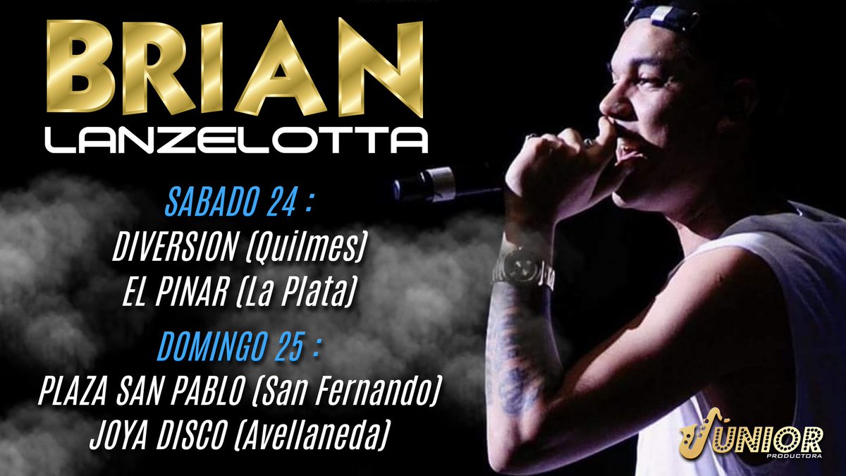 JuniorPrductora's tweet photo. @BLanzelottaOK activando #PensandoTour en Buenos Aires.
PRESENTA 🎷UNIOR PRODUCTORA https://t.co/okicWTnFZR