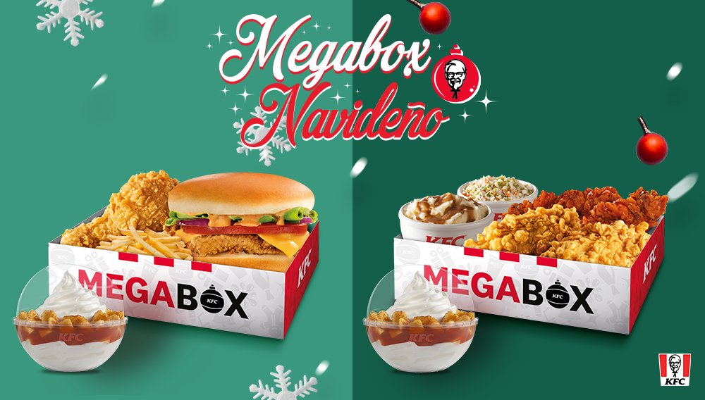 KFC_MEXICO's tweet photo. Puedes elegir Ke-tiras® o una Big Krunch ¿Qué Megabox prefieres? Ambas opciones son #ParaChuparseLosDedos #KFC #Megabox #BigKrunch https://t.co/FPIUM41rlj
