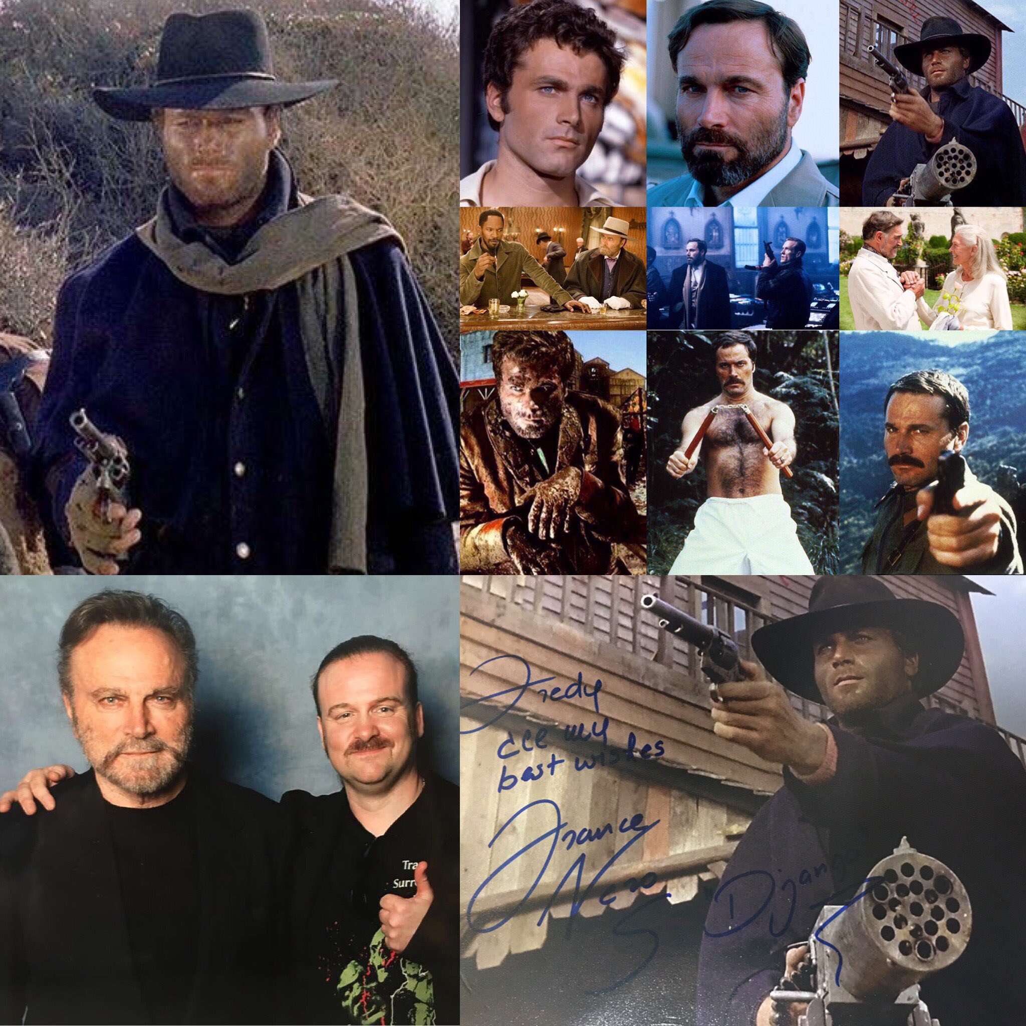          Happy 77th Birthday to Amazing Italian Actor Franco Nero aka Django 