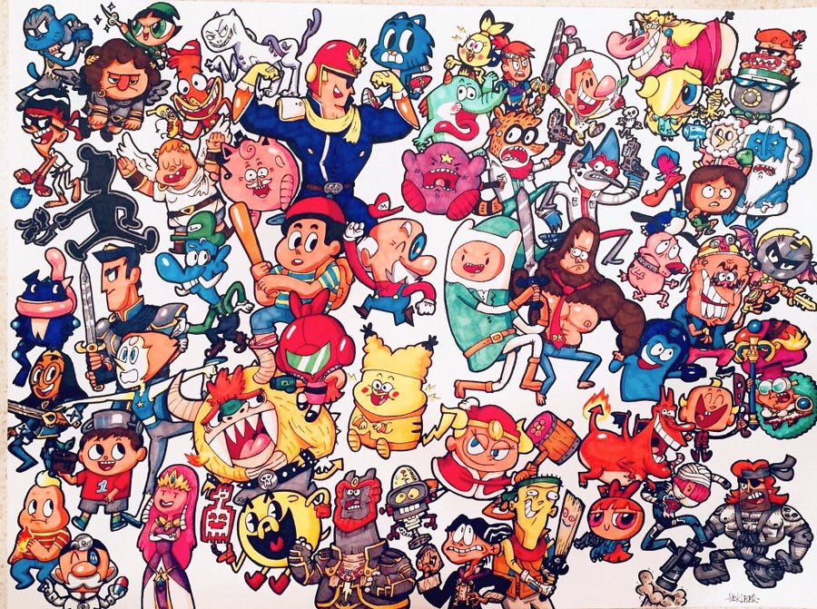 Super Smash Bros with Cartoons (With EVEN MORE Cartoons!) 
