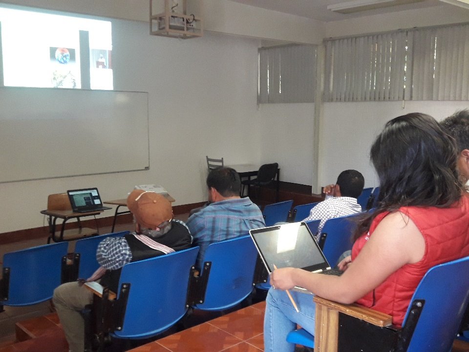 Tecnicos de #Querétaro  participan en conferencia "La investigación agrícola y la asistencia técnica con productores” Por Dr. Sanjaya Rajaram