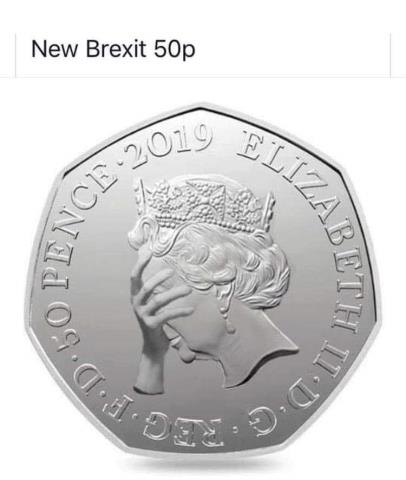 MathsChatterbox's tweet image. The new 50p coin to be released March 2019