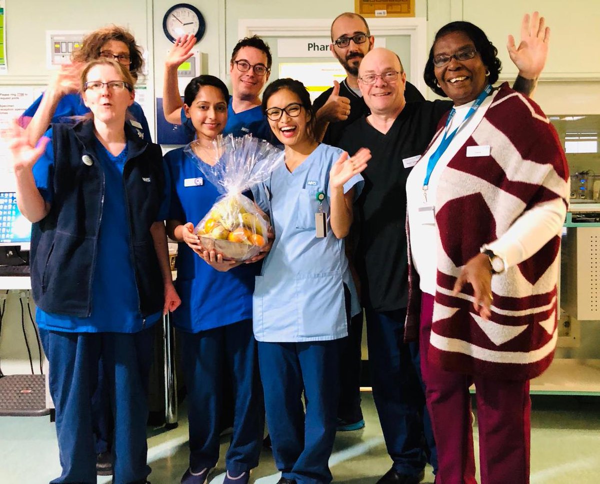 Congratulations to the team on ICU <a href="/RBNHSFT/">Royal Berkshire NHS Foundation Trust</a>  who are this week's #flufighters &amp; winners of the fruit hamper for the highest uptake in the #flu jab.  3,480 staff have now had their flu jab &amp; we have donated 34,800 tetanus jabs for <a href="/UNICEF/">UNICEF</a>  - a fantastic result. @CEO_RoyalBerks
