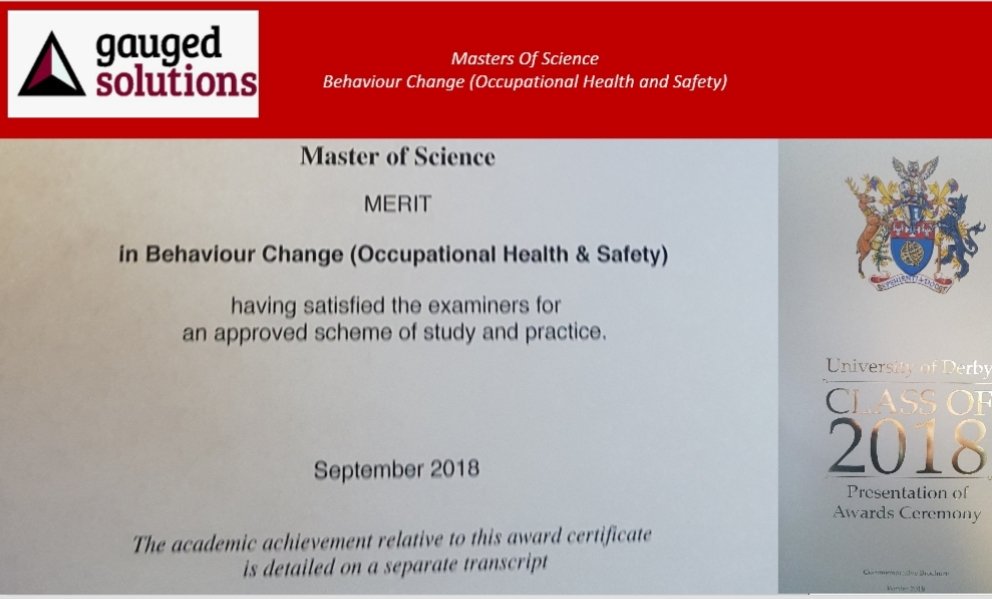 Gauged2012's tweet photo. Another great day for @Gauged2012 today. Thanks to the @DerbyUniVol for a fantastic #graduation ceremony. Congratulations to all the Masters graduates in attendance. #derbygrad #behaviouralbasedsafety #aheadofthegame
#psychology https://t.co/AhIYce5jyz