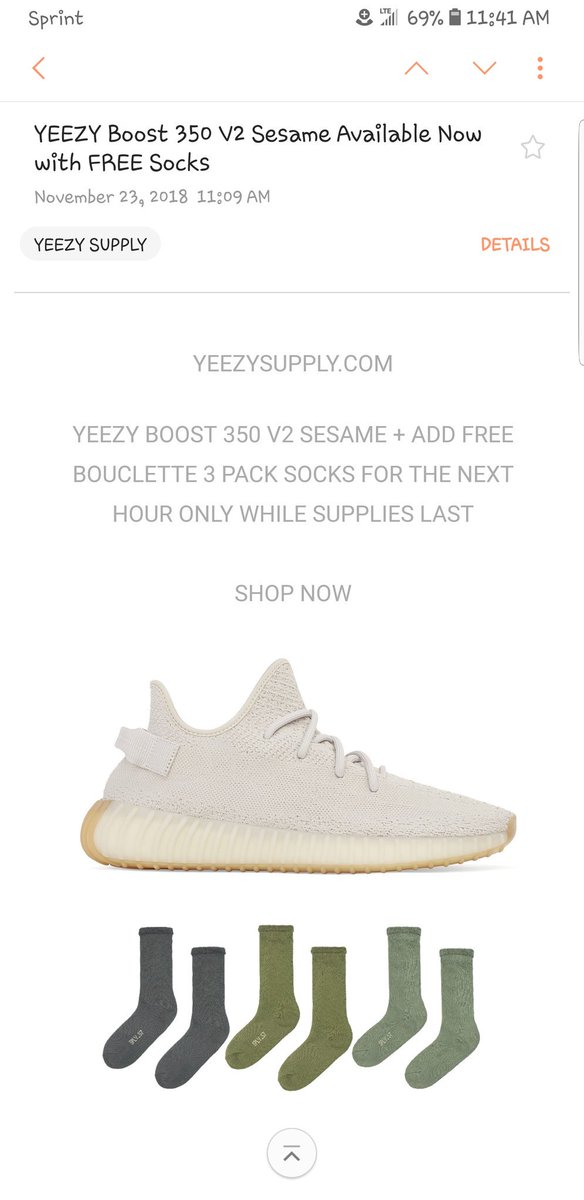 D sign classique F99710 adidas Yeezy Boost 350 V2 Sesame