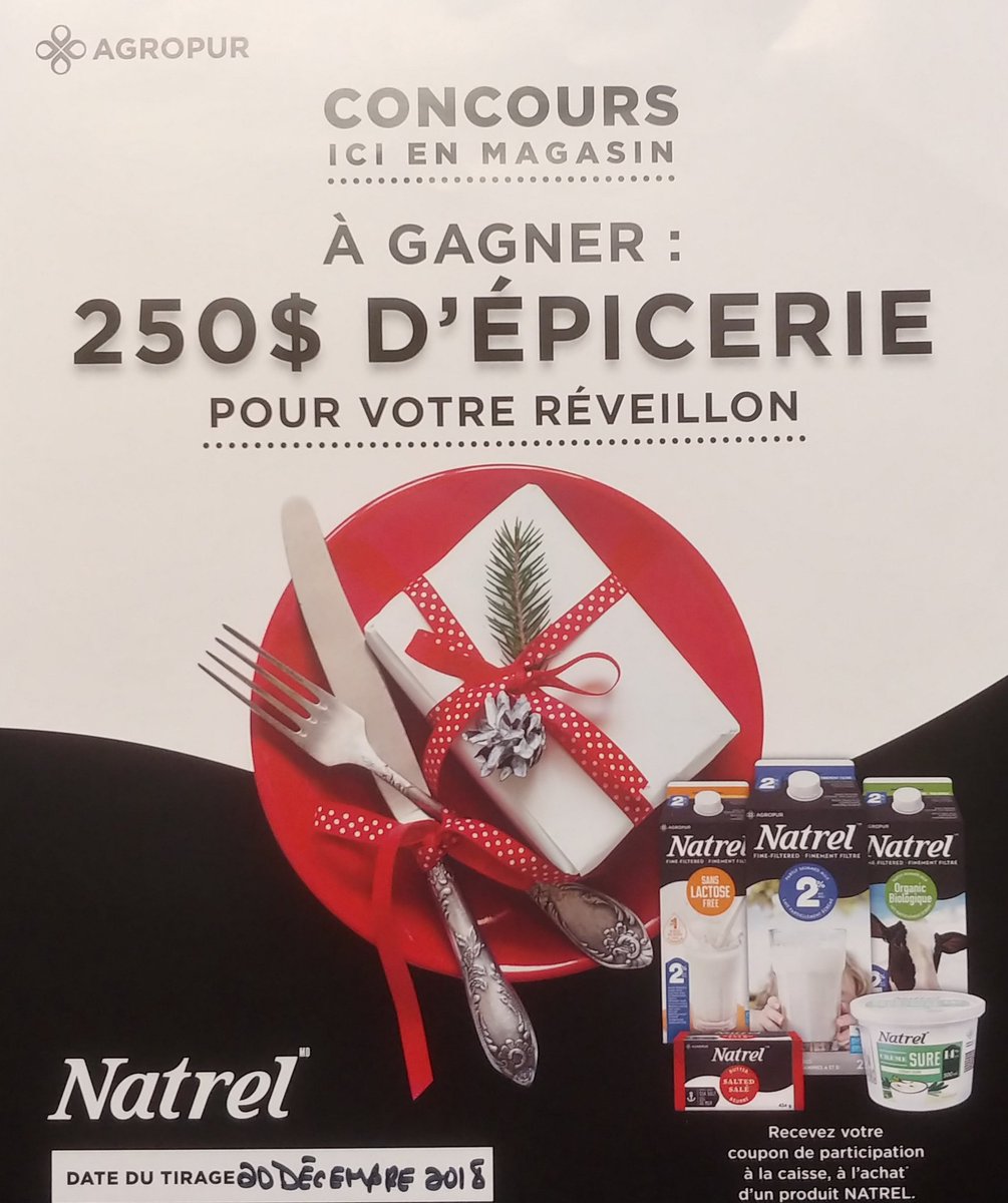 IgaMillen's tweet image. #concours #iga # ahuntsic #montreal