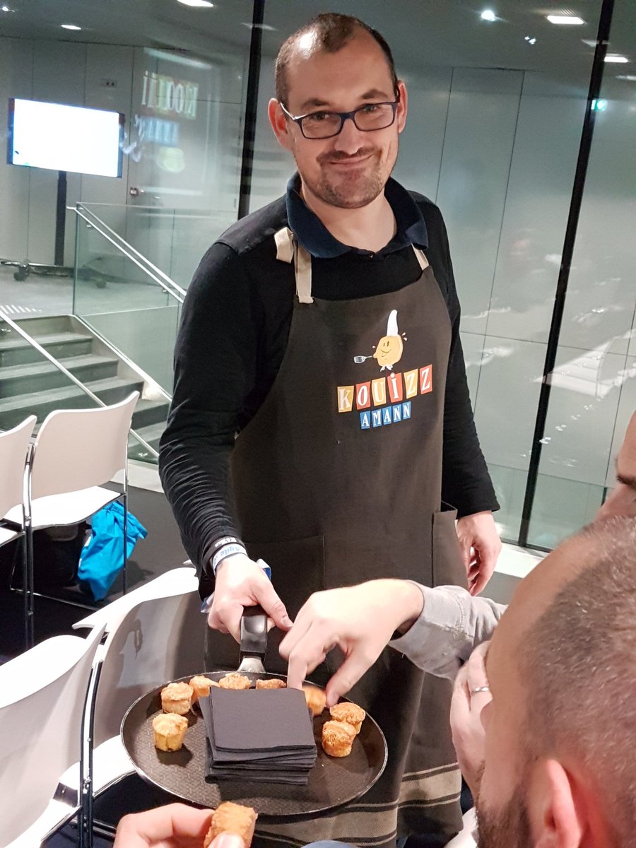 cswierkowski's tweet photo. Un p'tit Kouign Amann ? #ATTLS18 https://t.co/ezKbGE3wKb