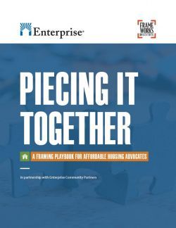 Opp360's tweet image. Next Monday don't miss Piecing it Together: A Framing Playbook for Affordable Housing Advocates|Webinar 11/26 2pm ET w @EnterpriseNow's @DrTiffanyManuel 
We'll discuss resources produced w @FrameWorksInst to transform #affordablehousing #messaging
Register buff.ly/2CCbJzJ