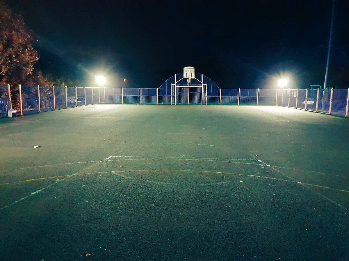sport_leisure's tweet photo. Our positive futures team are set up for tonight’s outreach session at Llansbury Park. Using sport as a tool to help in the reduction of ASB https://t.co/wuPSuJiBad