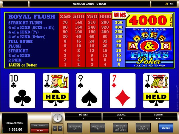 OCasinos24's tweet photo. (Aces &amp; Eights Poker - Microgaming kostenlos spielen) wurde veröffentlicht auf Online Casinos 24 - https://t.co/AywwvhgVxG
#AcesEights #Kartenspiele #PokerCasino #Pokerautomat #Pokerportal #Pokerslotmachine #Pokerspielautomat #Tischspiele #VideoPoker #VideoSlots https://t.co/OOkSVKnMhu