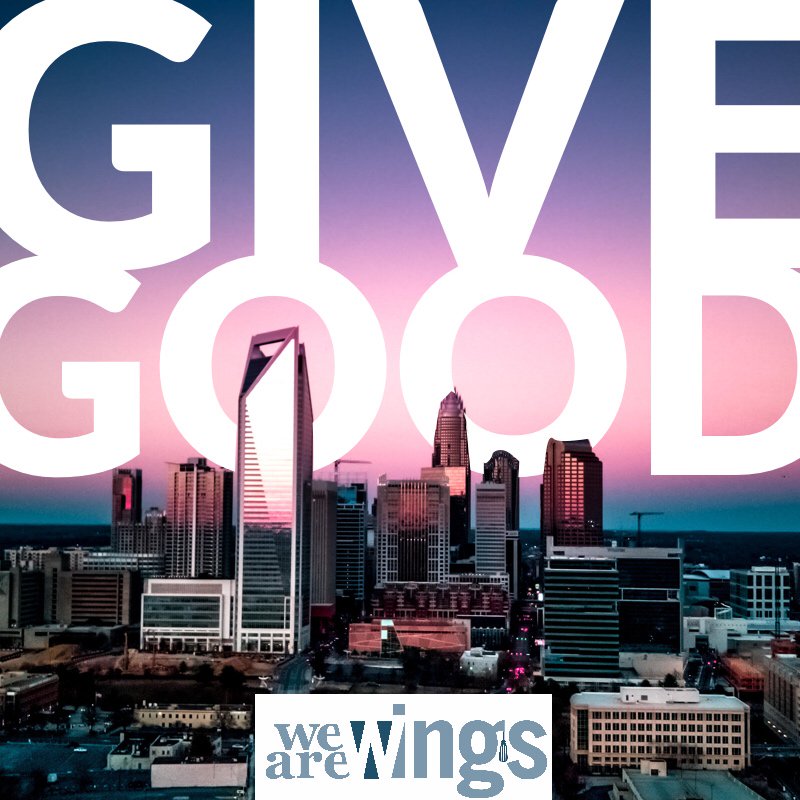 Giving GOOD is better, together. Feel good, give local and join the global movement Nov 27 with a gift to WINGS! <a href="/shareclt/">SHARE Charlotte</a> #WEareWINGS #GivingTuesday #GivingTuesdayCLT ow.ly/Ns7R50jM6sY