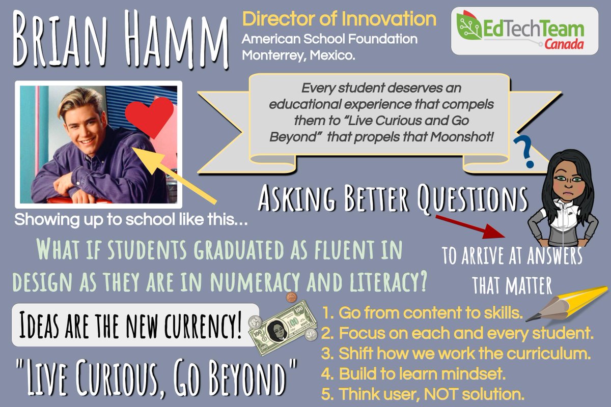 EmmaCottier's tweet photo. Live Curious, Go Beyond. Focusing on the user, and NOT the solution. Amazing keynote by @Hamm_Ed at the Victoria EdTechSummit! #sd63learn @edtechteam @EdTechTeamCAN @armstrongedtech @KyleGoy @Adamsko67 @KyleGoy @SD63Hub https://t.co/tleYcl3Id2