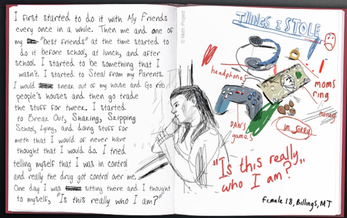 IDMethProject's tweet image. The ability to suppress a behavior—either before it starts or once it's already underway—depends upon certain brain circuits working well. Methamphetamine disrupt these circuits, so Meth users may find themselves doing things that they would normally never do. #NotEvenOnce