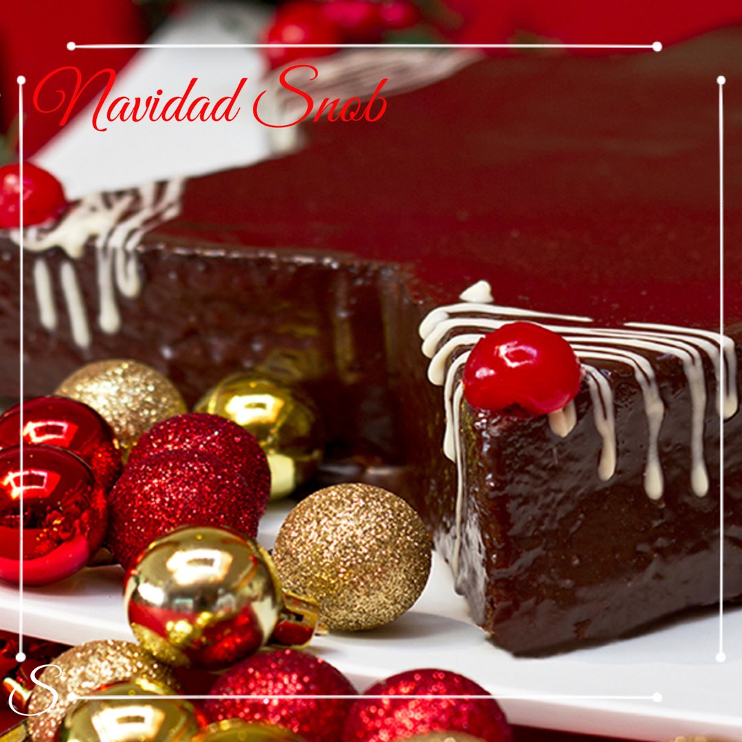 SnobBistro's tweet photo. En Snob decidimos iniciar las festividades navideñas 🤶🏻🎅🏻 ¡Haz tus pedidos ahora! 52 94 95 96 ☎️ #navidad #pasteles #festividad https://t.co/O3UCX3eOX0
