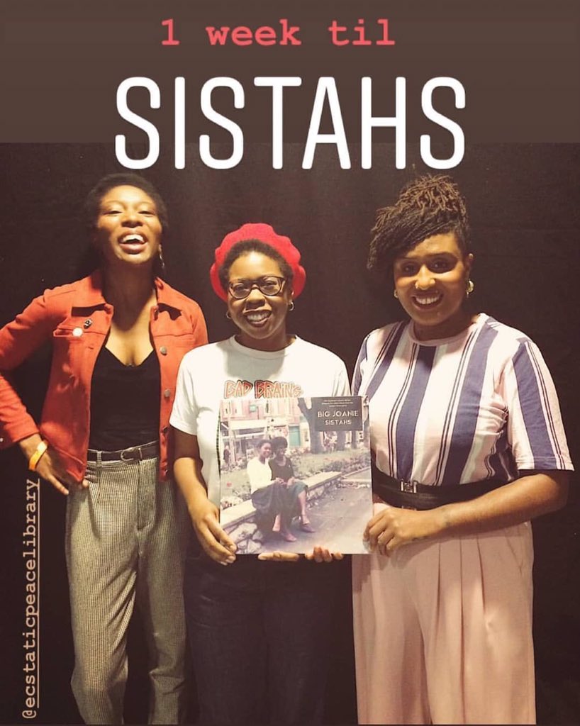 Just one week til our debut album ‘Sistahs’ is out in the world! Pre-order your copy from @CargoRecords now bit.ly/sistahs-lp ♥️