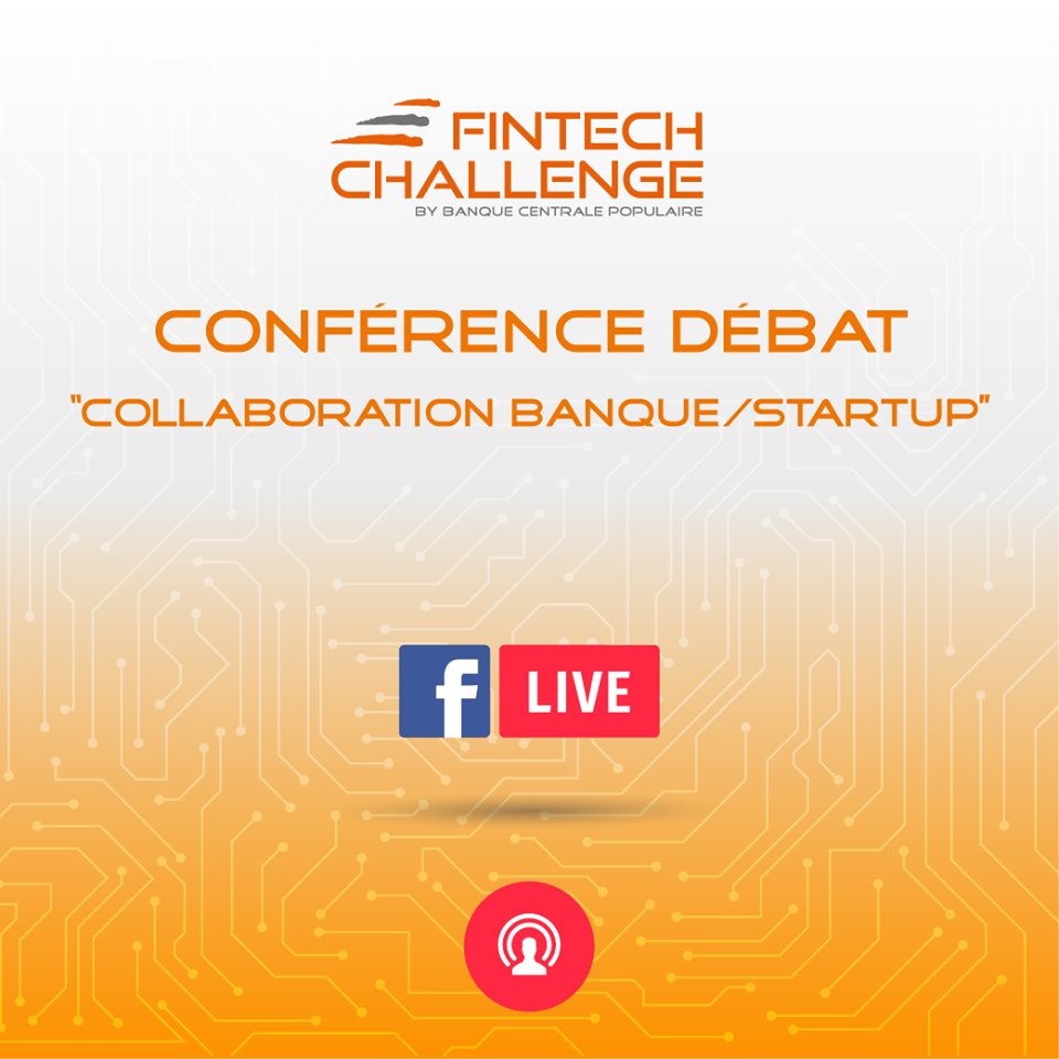 BP_Maroc's tweet photo. Aujourd’hui, à partir de 18H GMT, suivez nous en direct d'Abidjan pour la conférence "Fintech Challenge" sur la collaboration Banque/Startup
👉🏻 https://t.co/Z9MpJuL0po 👈🏻
#GBCP #Fintech #Open_innovation #startups #BCPFintech https://t.co/oii3HtFdne