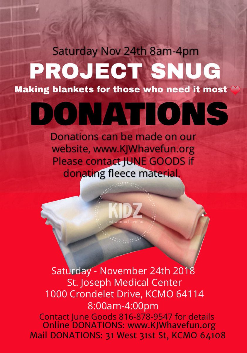 GoodsJune's tweet image. PROJECT SNUG is tomorrow!!! There’s still time to donate! Every cent goes towards a gift for homeless kiddo in KC! With your help, we can make Christmas a little easier for our KC kiddos ❤️💚