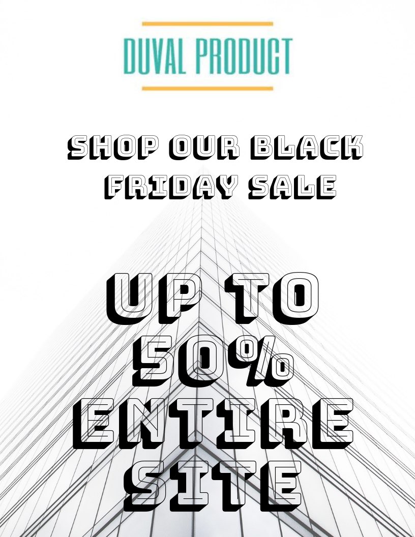 duvalproduct's tweet photo. We got you covered for Black Friday ๐ค๐ป Check out our deals and save some ๐
.
.
.
.
Pick up one of our local products today!๐
.
.
Link in Bio ๐ฅ
#repduval #duvalproduct #RepLocal https://t.co/8OUNTAkKQU