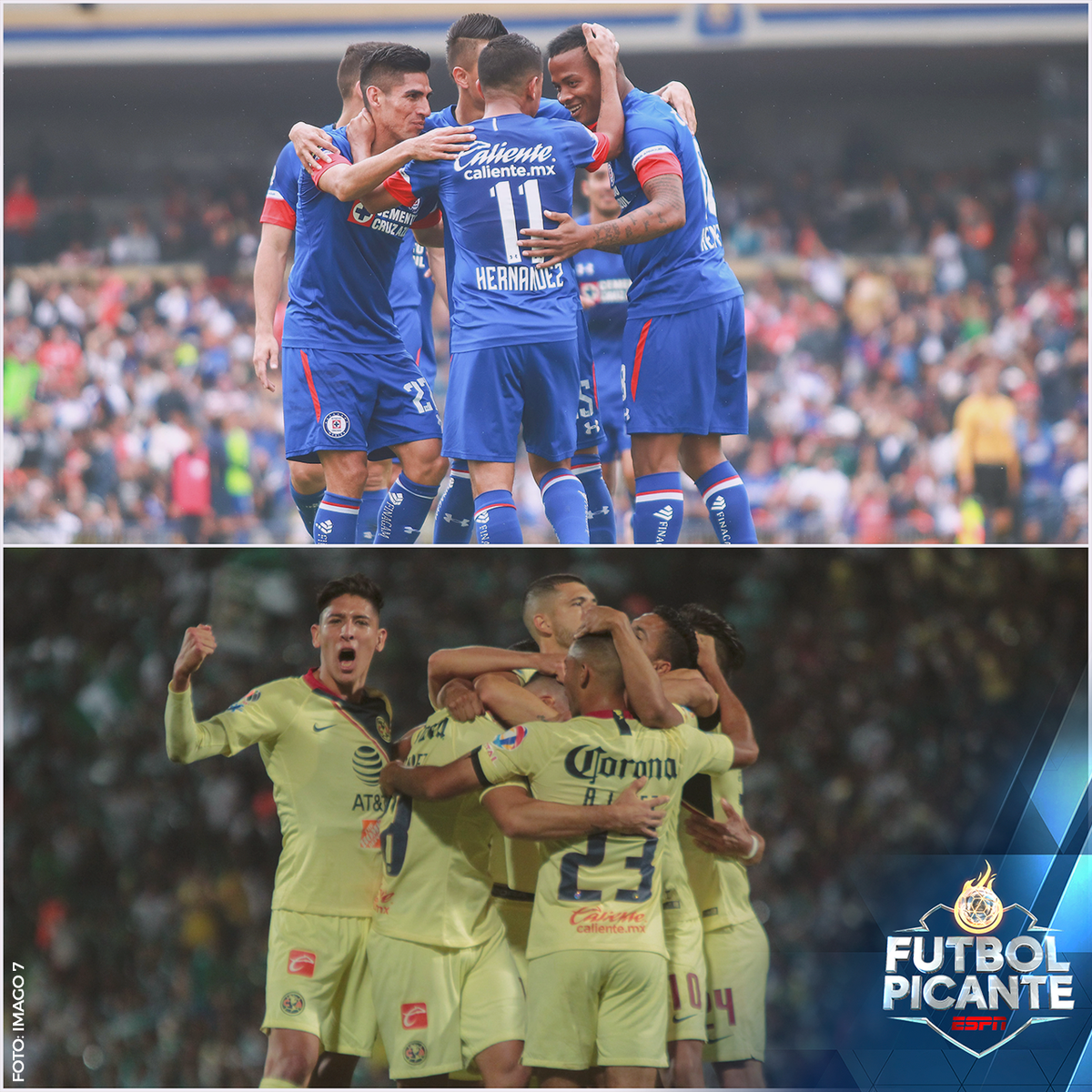 futpicante's tweet photo. ¡La última jornada señoras y señores! 🤩

¿Quién se quedará con el liderato de la #LigaMX? 

🔃 RT: Cruz Azul
❤️ MG: América

https://t.co/IfSD0RSqTD https://t.co/gnmXZkZgGp