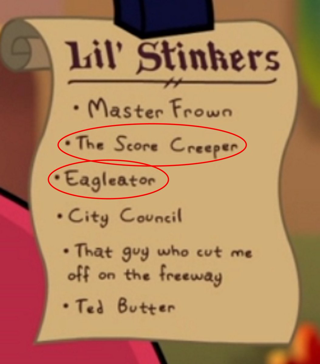 masontacid's tweet photo. SPOILERS
SPOILERS
SPOILERS

I CANNOT BELIEVE THEY MENTIONED THESE TWO VILLAINS AGAIN! 😱😄
This got me so excited, I paused the episode for like 5 minutes just baffled and drowning in the excitement and amazement I had. #Unikitty https://t.co/mMoZdI8V9E