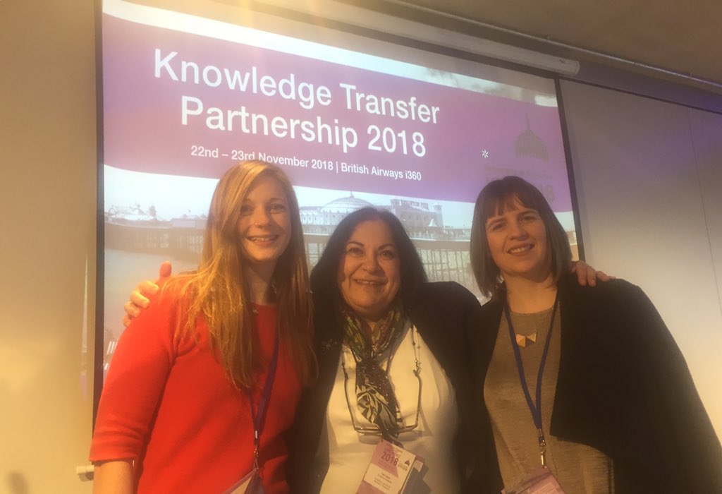 TaranehDean's tweet photo. A big personal thank you to the wonderful @KTPBrighton team that I have the privilege of working with. They did a superb job organising #KTPconf2018 Shona and Liz smiled constantly  for 48hrs.... Aberdeen has a hard act to follow ... https://t.co/lERTGZksuv