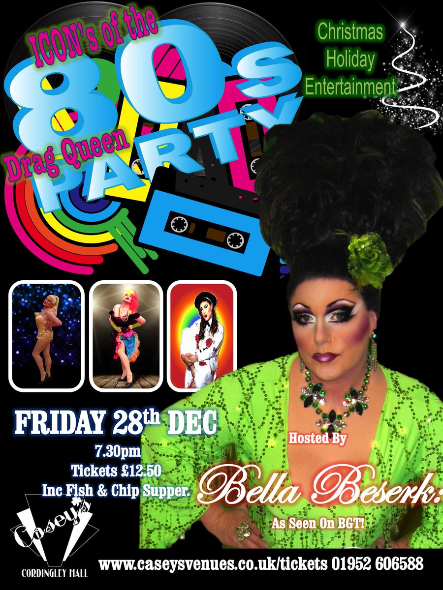 We are so excited to be having Bella Berserk at Casey's to beat the post Christmas Blues! Are you coming too?
Book in with us now using.. caseysvenues.co.uk/tickets