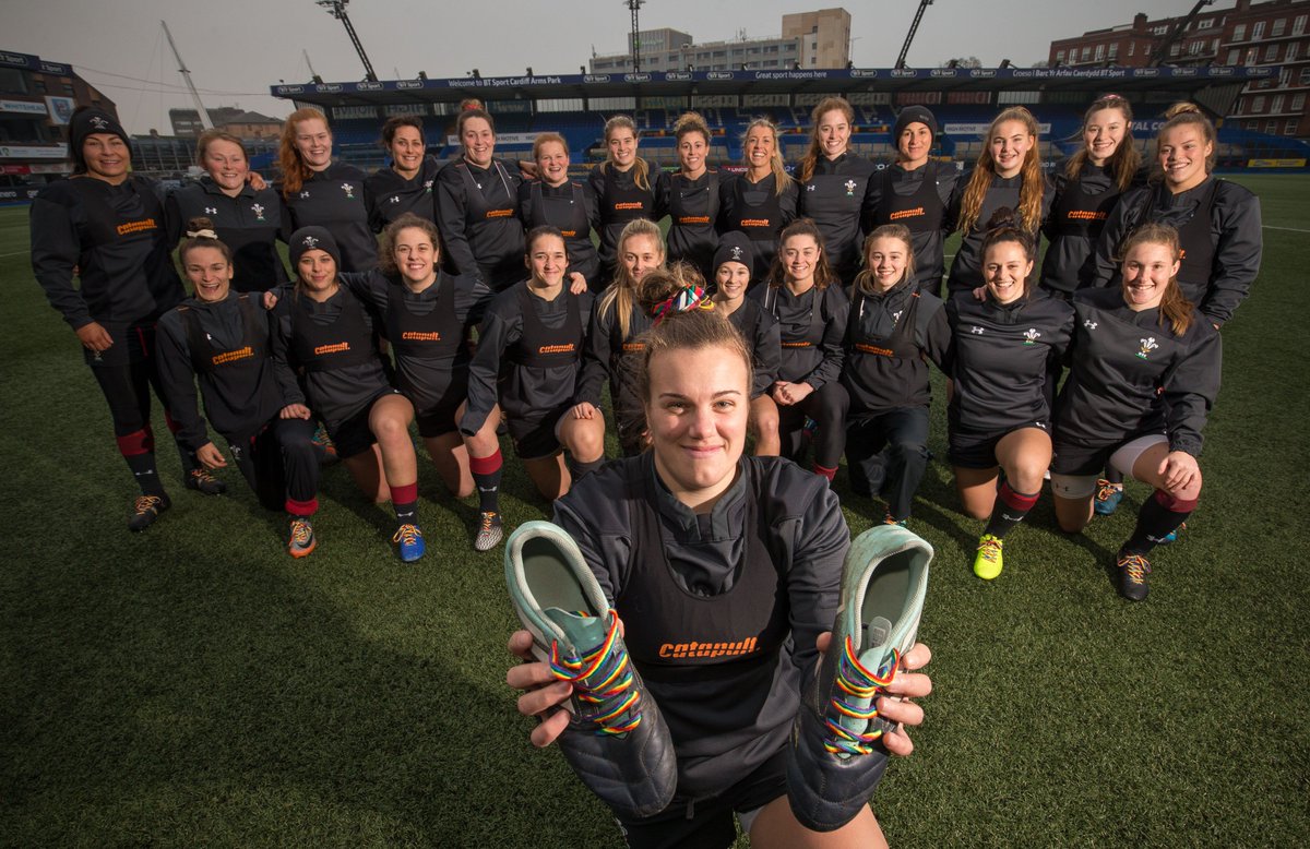Welsh Rugby Union 🏴 (@welshrugbyunion) on Twitter photo #WalesWomen have their #RainbowLaces ready for the morning 🌈 Come out and show your support <a href="/ArmsParkCardiff/">Cardiff Arms Park</a> as <a href="/CarysPhillips2/">Carys Phillips</a>'s side take on <a href="/RugbyCanada/">Rugby Canada</a>
🗓️Sat 24 Nov
⏲️11.30
🎟️£5 and £1, on sale at Quay St entrance from 10am #WalesWomen have their #RainbowLaces ready for the morning 🌈 Come out and show your support <a href="/ArmsParkCardiff/">Cardiff Arms Park</a> as <a href="/CarysPhillips2/">Carys Phillips</a>'s side take on <a href="/RugbyCanada/">Rugby Canada</a>
🗓️Sat 24 Nov
⏲️11.30
🎟️£5 and £1, on sale at Quay St entrance from 10am